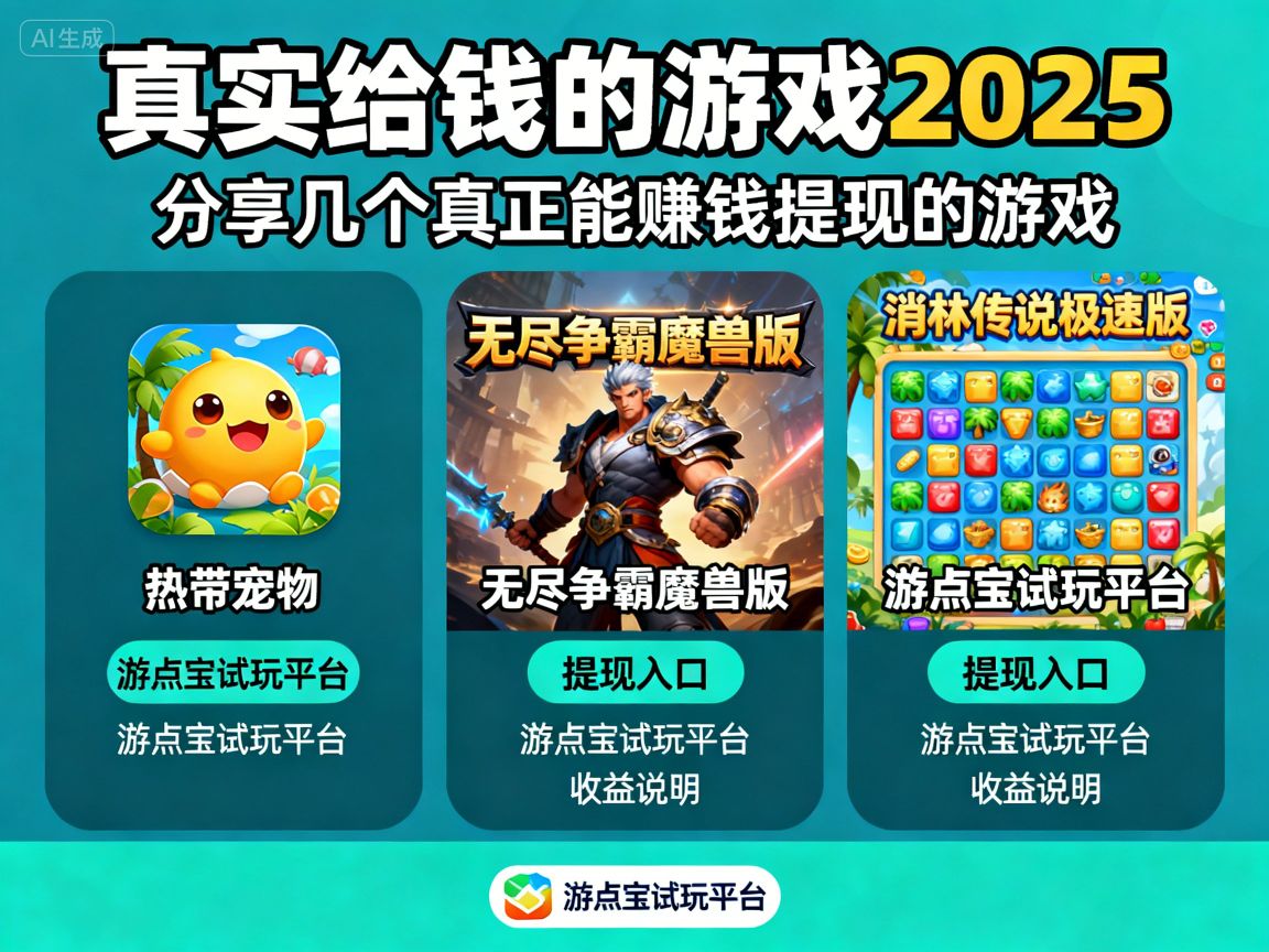2025还能薅到真钱？我亲测这6款游戏，提现到账不废话