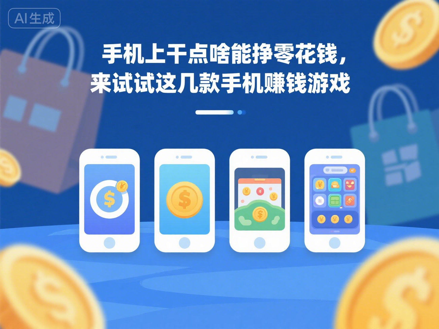 手机上干点啥能挣零花钱，来试试这几款手机赚钱游戏