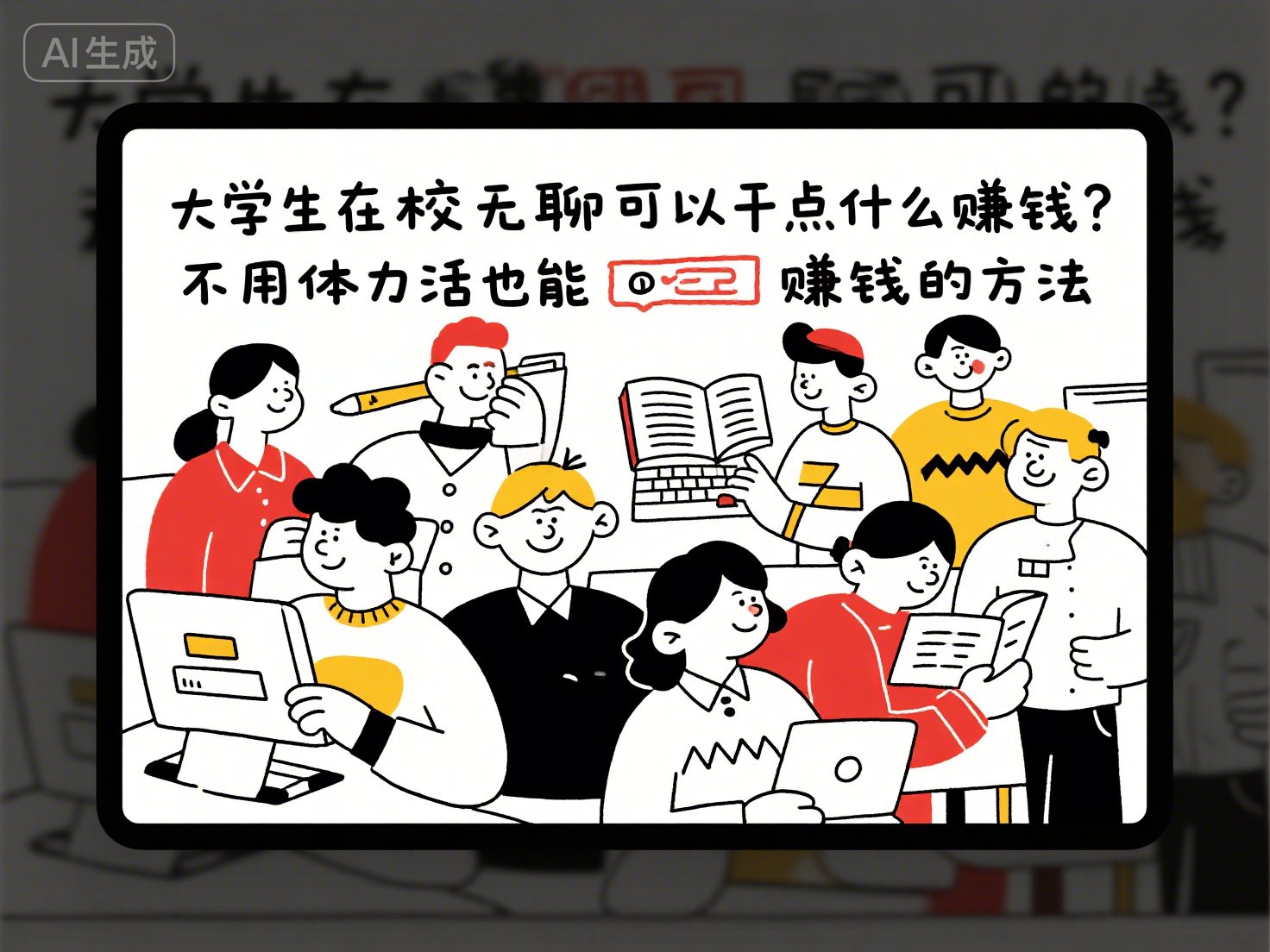 告别苦力兼职！大学生在宿舍点点手机赚外快真香