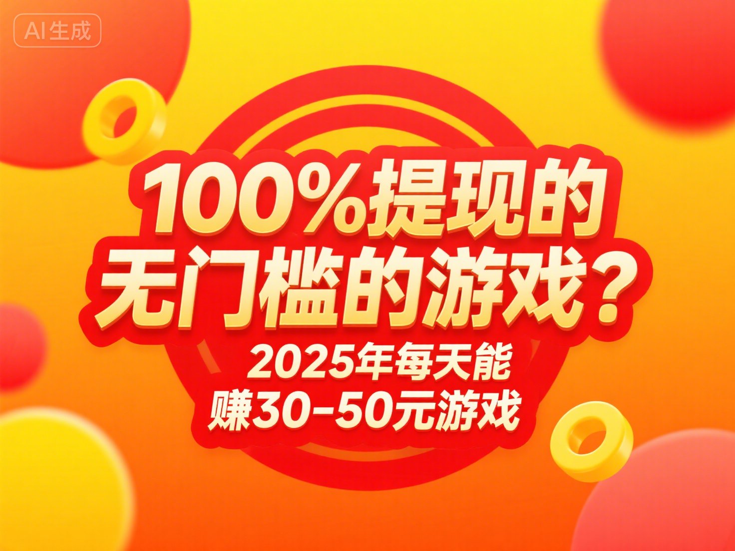 2025年每天撸30-50块，零门槛100%提现？我只认游点宝