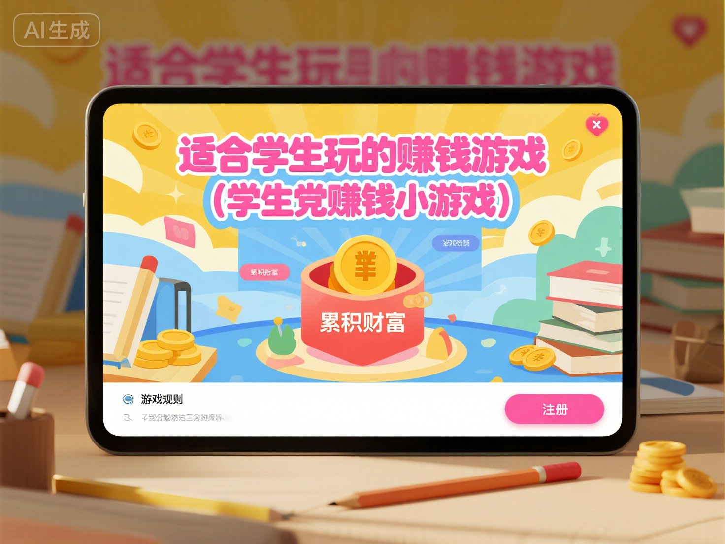 适合学生玩的赚钱游戏（学生党赚钱小游戏）