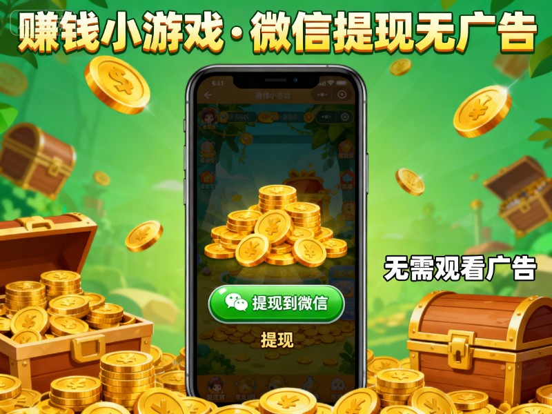 不用看广告、直接提现到微信的5个小游戏，我亲测有效